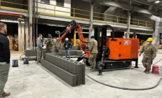 美国空军开发远征混凝土3D打印机，加速前线基础设施建设